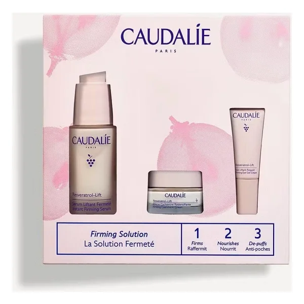 Caudalie Resveratrol-Lift Kırışıklık Karşıtı Ve Sıkılaştırıcı 3'lü Çözüm Seti - Görsel 2