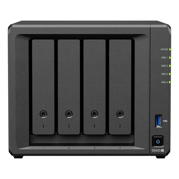 Synology Ds425 Plus 2 GB 6 Yuvalı 108 TB Destekli Nas Depolama Ünitesi - Görsel 3