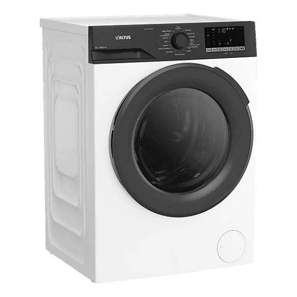 Altus 9 Kg Yıkama Kapasiteli A Enerji Sınıfı 1000 Devir Çamaşır Makinesi Beyaz - Görsel 2