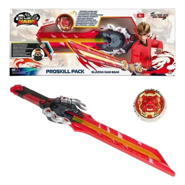 Infinity Nado Pro Serisi Blazing War Bear (Alevli Ayı) - Görsel 6