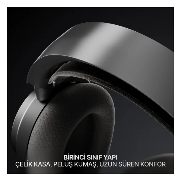 Steelseries Arctis Nova 7 Gen 2 Siyah Kablolu/Kablosuz Kulak Üstü Oyuncu Kulaklığı - Görsel 7