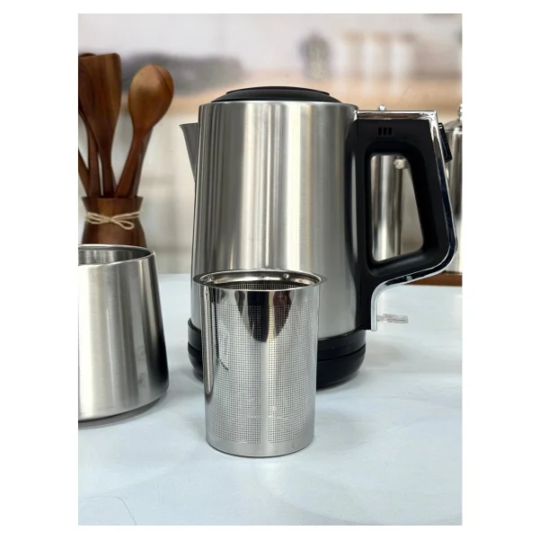 Bambum Force Elektrikli Çelik Çay Makinesi -İnox - Inox - Görsel 3