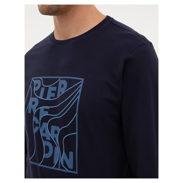 Pierre Cardin Erkek Lacivert Pijama Takımı 50322653-200 - Görsel 7