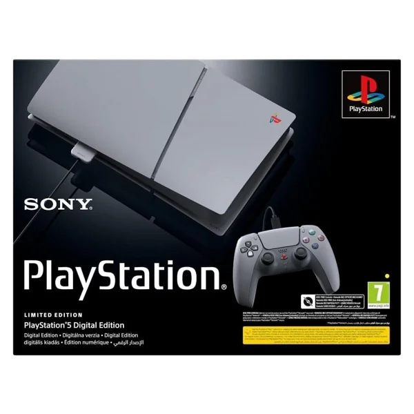 PS5 Slim Digital 1 TB SSD Oyun Konsolu - 30. Yıl Dönümü Serisi - Görsel 3