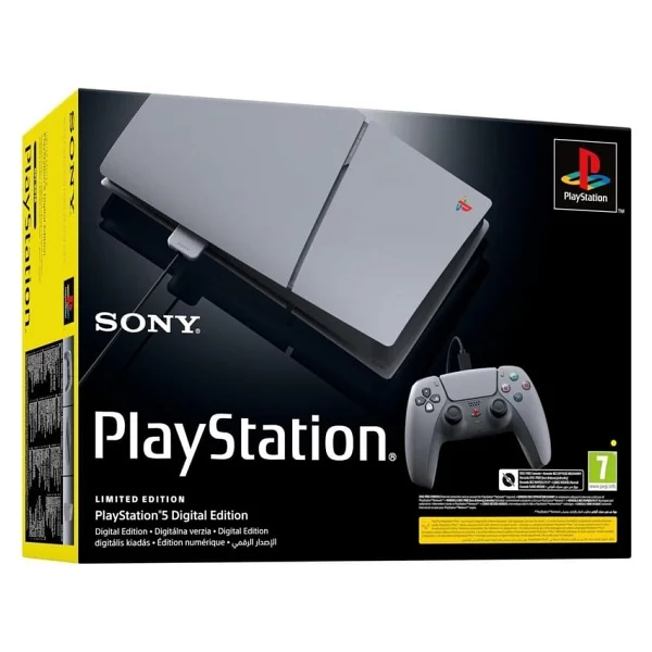 PS5 Slim Digital 1 TB SSD Oyun Konsolu - 30. Yıl Dönümü Serisi - Görsel 4