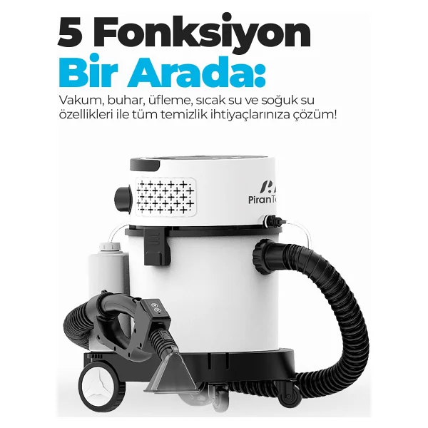 Pirantech Rlz-208 Halı Ve Koltuk Yıkama Makinesi - Görsel 10