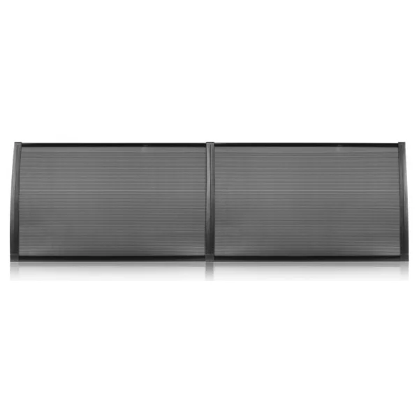 Lotus Kapı Pencere Üstü Pratik Sundurma 70x240 - Siyah - Görsel 6