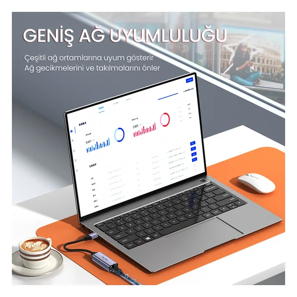 Veggieg V-K306 USB To Ethernet Dönüştürücü - Görsel 4