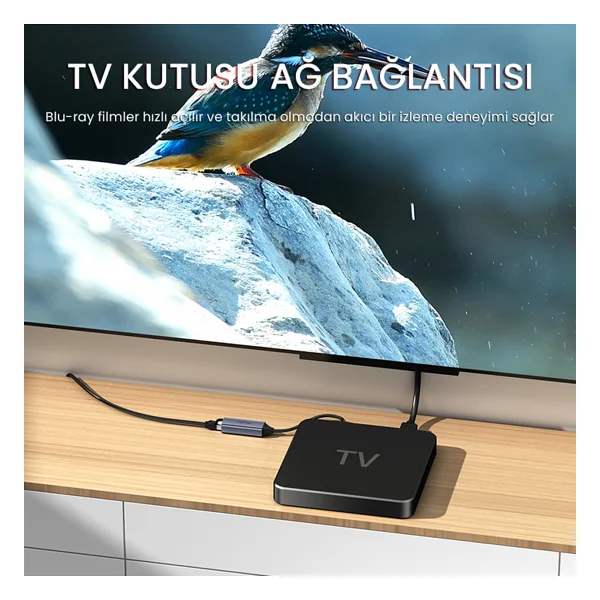 Veggieg V-K306 USB To Ethernet Dönüştürücü - Görsel 7