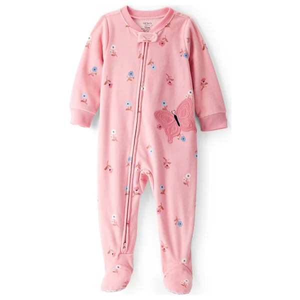 Carter's Kız Bebek Pembe Polar Tulum - 18 Ay - Görsel 7
