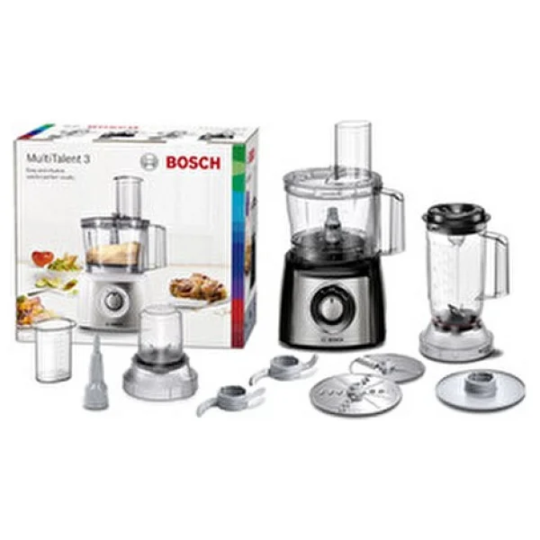 Bosch Raspa , Doğrayıcı , Mikser Multitalent 800 W Siyah Muftak Robotu - Görsel 6