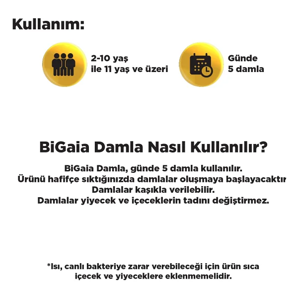 Bigaia Probiyotik 5 Ml Damla - Görsel 4