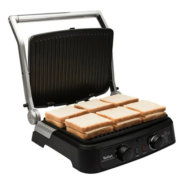 Tefal Premium XL Döküm Izgara Ve Tost Makinesi - Paslanmaz Çelik Gövde 2000w - Görsel 2