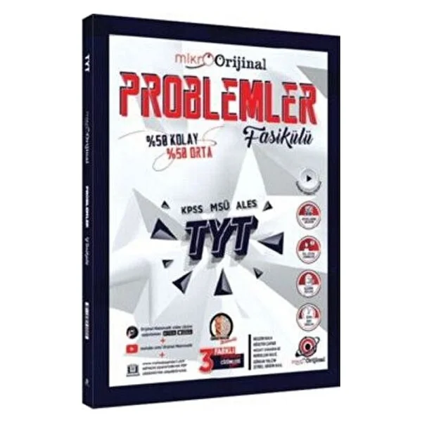 Orijinal Yayınları Mikro Tyt Problemler Fasikülü Soru Bankası - Görsel 4