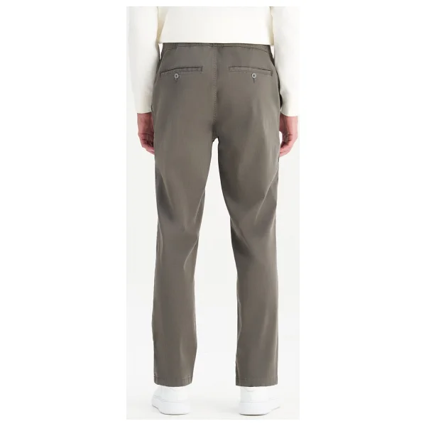 Wrangler WM01200001UU Haki Erkek Tencel Kumaş Slim Fit Chino Beli Lastikli Pantolon - Görsel 4