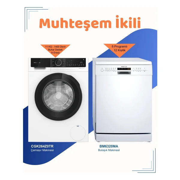 Profilo 2'li Avantajlı Set ( Bm6320ma - Cgk264z0tr) - Görsel 2