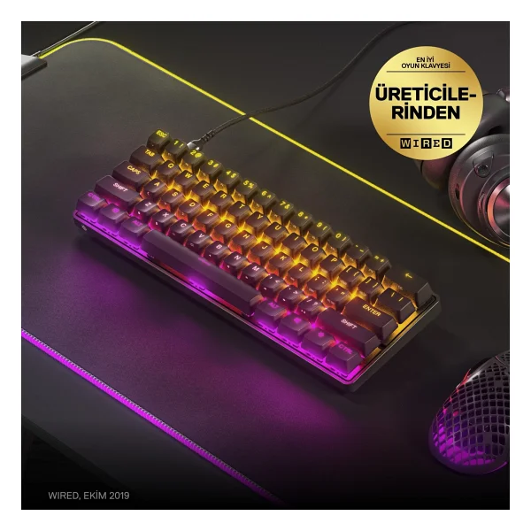 Steelseries Apex 9 Mini Kablolu Mekanik Klavye İngilizce (Us) - Görsel 3