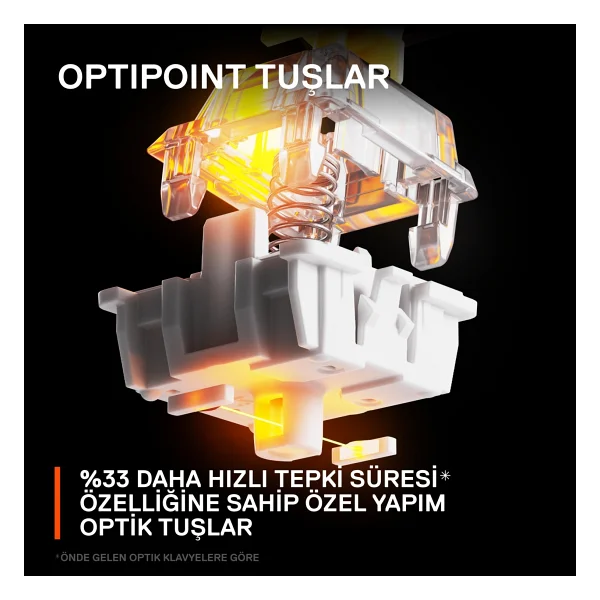 Steelseries Apex 9 Mini Kablolu Mekanik Klavye İngilizce (Us) - Görsel 4
