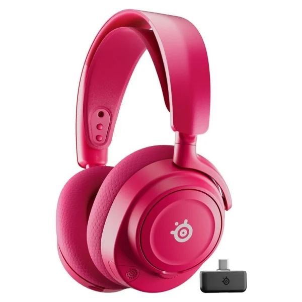 Steelseries Arctis Nova 7p Gen 2 Kırmızı Kablolu/Kablosuz Kulak Üstü Oyuncu Kulaklığı - Görsel 6