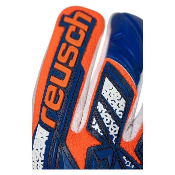 Reusch Attrakt Freegel Gold Nc Kaleci Eldiveni (Kemiksiz) 5570135-2500 8.5 - Turuncu - Mavi - Görsel 3