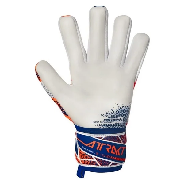 Reusch Attrakt Freegel Gold Nc Kaleci Eldiveni (Kemiksiz) 5570135-2500 8.5 - Turuncu - Mavi - Görsel 6