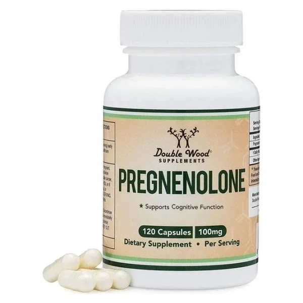 Double Wood Pregnenolone 100 Mg 120 Kapsül - Görsel 6