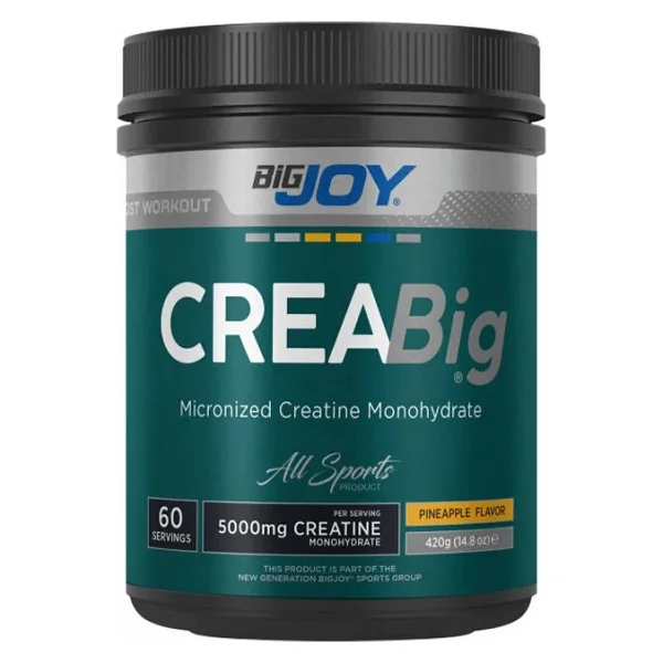 Bigjoy Creabig Micronized Powder 420 Gr Kreatin - Görsel 4