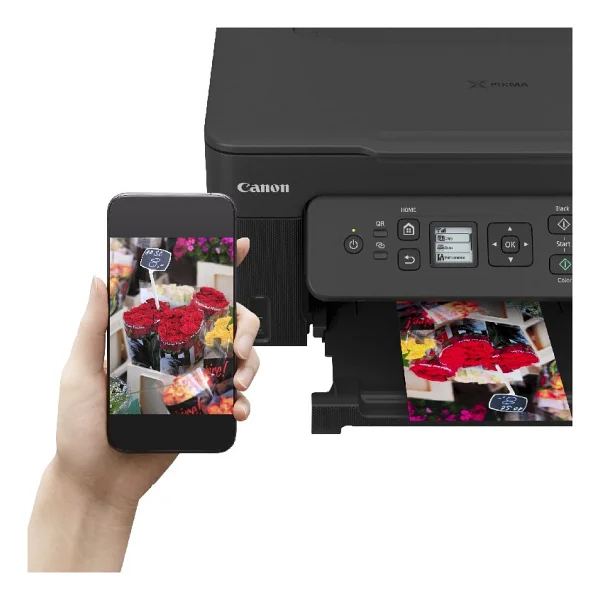 Canon Pixma G3480 Wi-Fi + Tarayıcı + Fotokopi Renkli Çok Fonksiyonlu Tanklı Mürekkep Püskürtmeli Yazıcı - Görsel 3