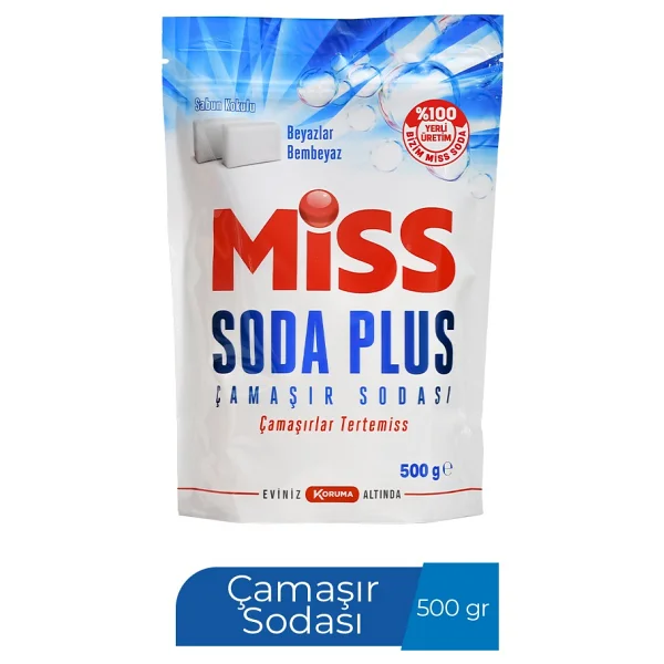 Miss Beyaz Sabun Kokulu Çamaşır Sodası 500 Gr - Görsel 5