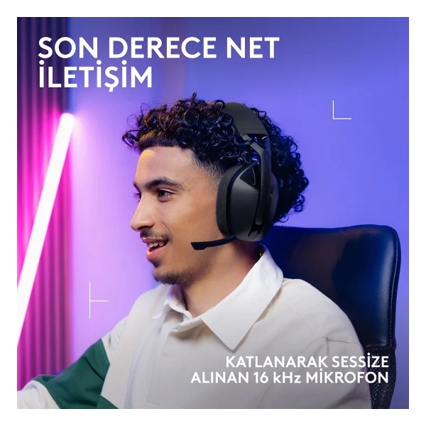 Logitech G321 Lightspeed Kablosuz Kulak Üstü Oyuncu Kulaklığı - Görsel 5