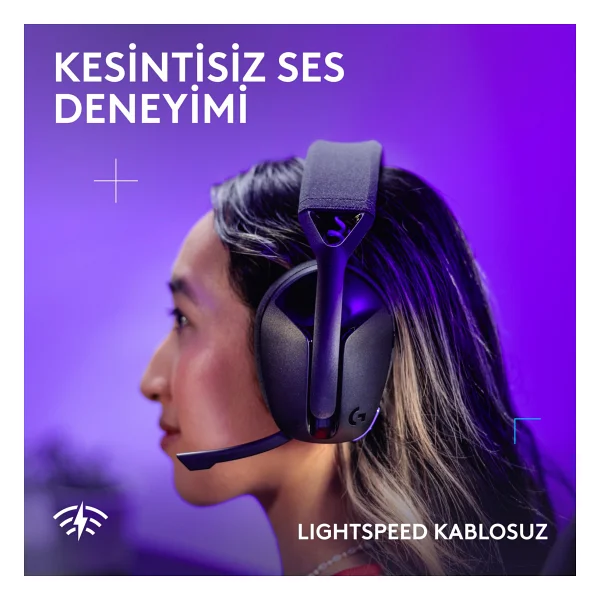 Logitech G321 Lightspeed Kablosuz Kulak Üstü Oyuncu Kulaklığı - Görsel 8