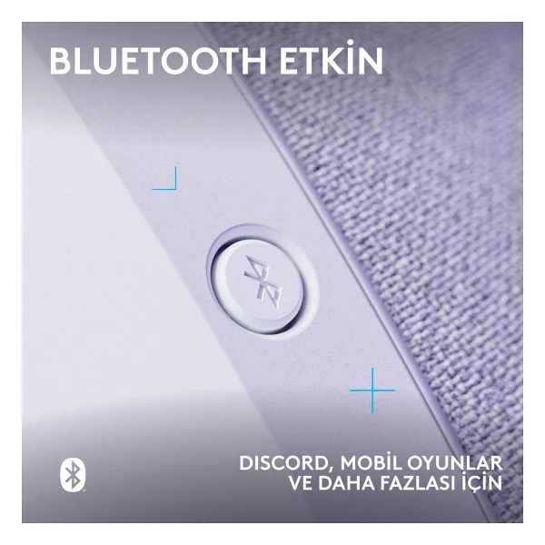 Logitech G321 Lightspeed Beyaz Kablosuz Kulak Üstü Oyuncu Kulaklığı - Görsel 4