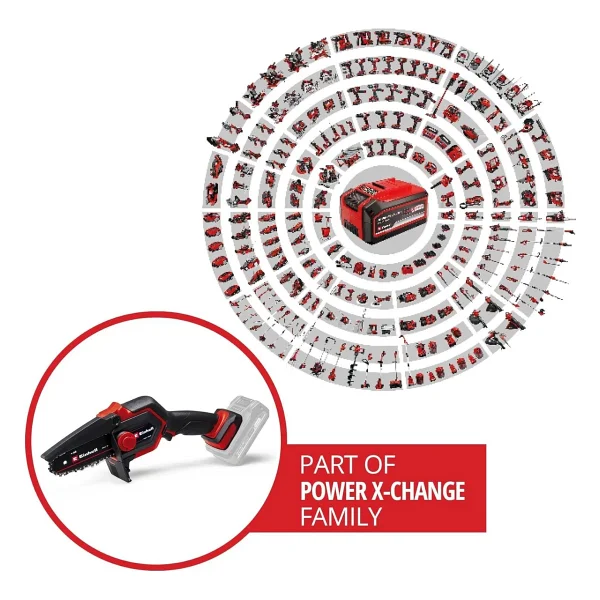 Einhell Ge-Ps 18/15 Li Bl Çift Akülü 2.5 Ah Ağaç Budama Makinesi - Görsel 8
