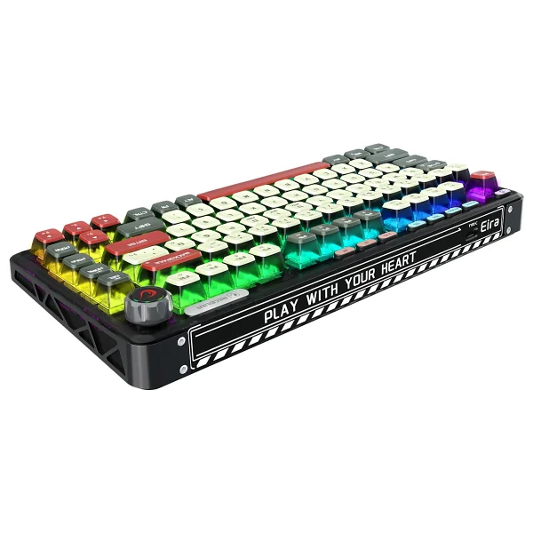 Rampage Eira RGB %75 Tkl Gasket Oil Switch Kablolu/Kablosuz Mekanik Oyuncu Klavyesi - Görsel 6