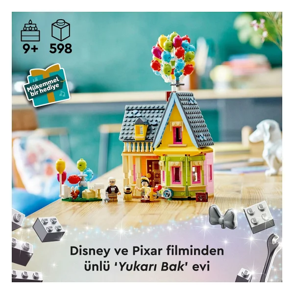 Lego 43217 Disney Yukarı Bak Evi - Görsel 5