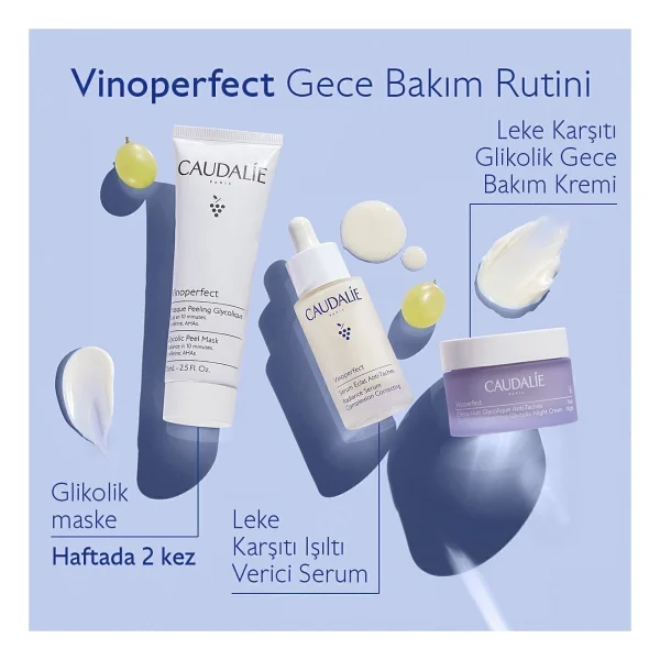 Caudalie Vinoperfect Glycolic Peel Mask 75 Ml Aydınlatıcı Bakım Maskesi - Görsel 5