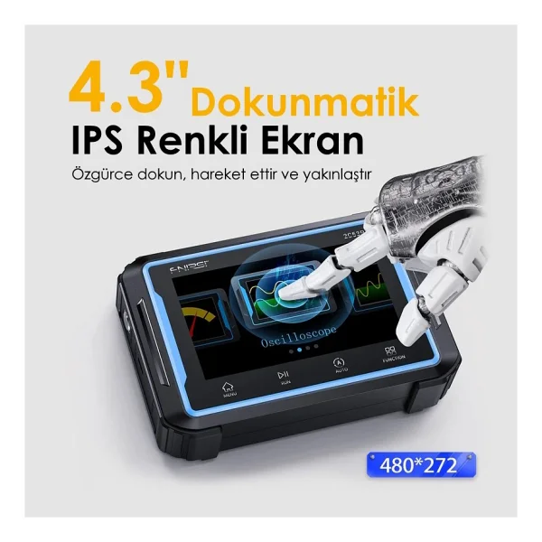 Fnirsi 2C53P Osiloskop - Görsel 3