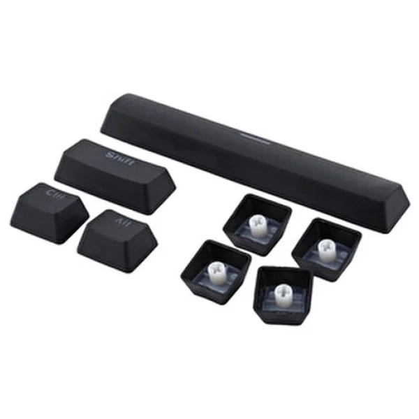 Spelt 108 Tuş Universal Mekanik Klavye Tuş Takımı Kapağı Keycap Siyah Us Layout İngilizce Dizilim - Görsel 4