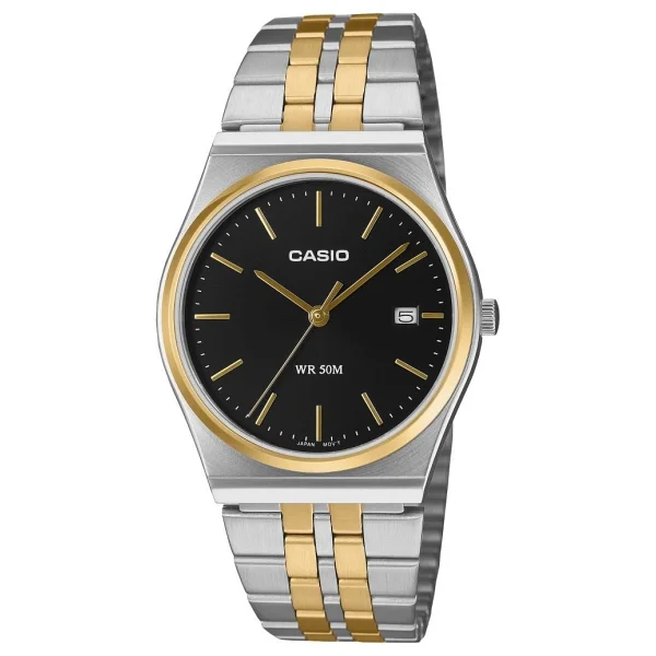 Casio Standart Mtp-B145sg-1avdf Gümüş-Siyah Erkek Kol Saati - Görsel 4