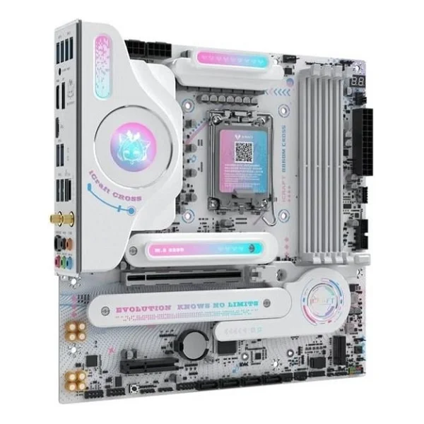 Maxsun iCraft B860M Cross Pro Wi-Fi Intel LGA1851 DDR5 Micro ATX Anakart - Görsel 5