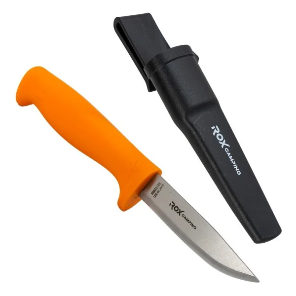 Rox Camping Bushcraft Eco 0320 Turuncu Kamp Bıçağı - Görsel 3