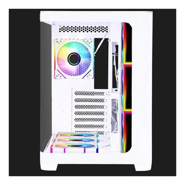 Gamebooster GB-G2852w Argb Fanlı Beyaz Atx Oyuncu Kasası - Görsel 9
