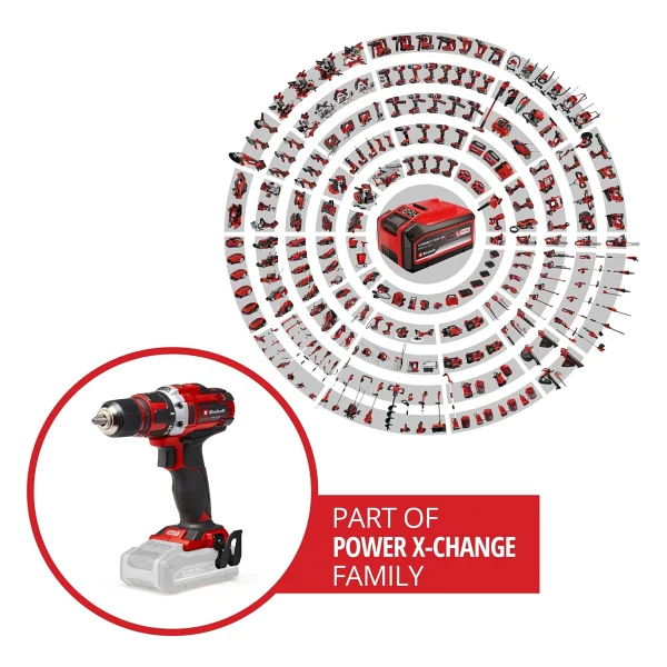 Einhell Te-CD 18/40 Li Çift Akülü 4 Ah Matkap - Görsel 5