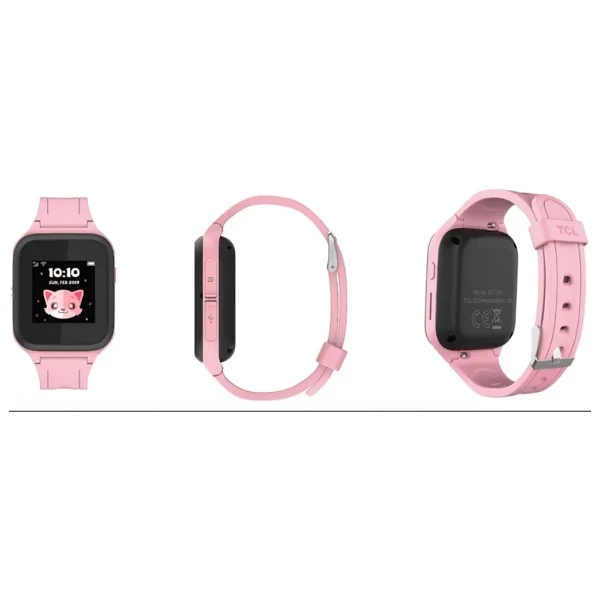 Tcl Kameralı MT40X Akıllı Çocuk Saati Pembe - 41 - 45 mm - PEMBE AKILLI ÇOCUK SAATİ-KAMERALI - Görsel 4