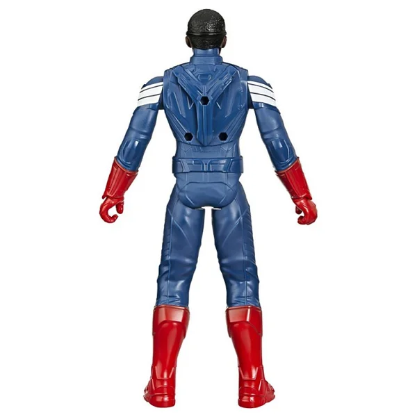 Marvel Captain America Brave New World Titon Hero Serisi Captain America Figür F9276 - Görsel 3