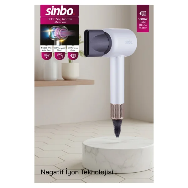 Sinbo Shd-1714 1600 W Saç Kurutma Makinesi - Görsel 10