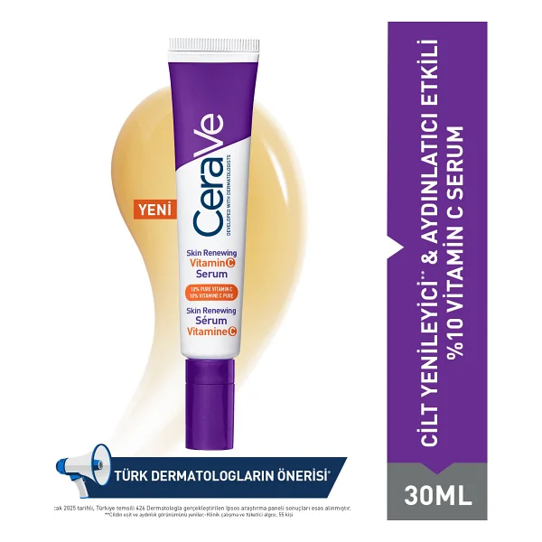 Cerave Skin Renewing Yenileyici & Aydınlatıcı 30 ml C Vitamini Serumu - Görsel 7