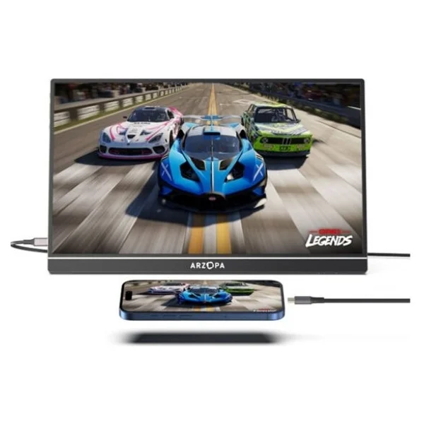 Arzopa Z1fc 16.1" 13 Ms Full HD Ips 144 Hz Taşınabilir Oyuncu Monitörü - Görsel 3