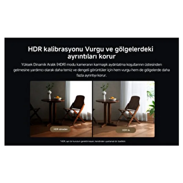 Xiaomi Smart Camera C701 8 Mp 360 Derece 4K Gece Görüşlü Ip Wi-Fi Güvenlik Kamerası - Görsel 7
