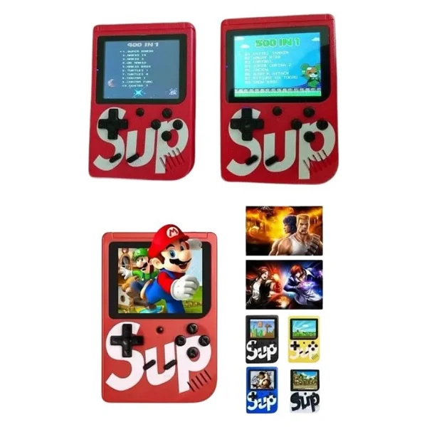 Sup Atari Retro 400 Nostalji Oyunlu Mini Atari Taşınabilir Oyun Konsolu - Görsel 3